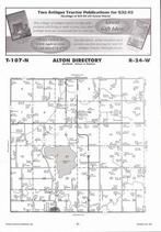 Alton Township, Alma City, Buffalo Lake, Directory Map, Waseca County 2007